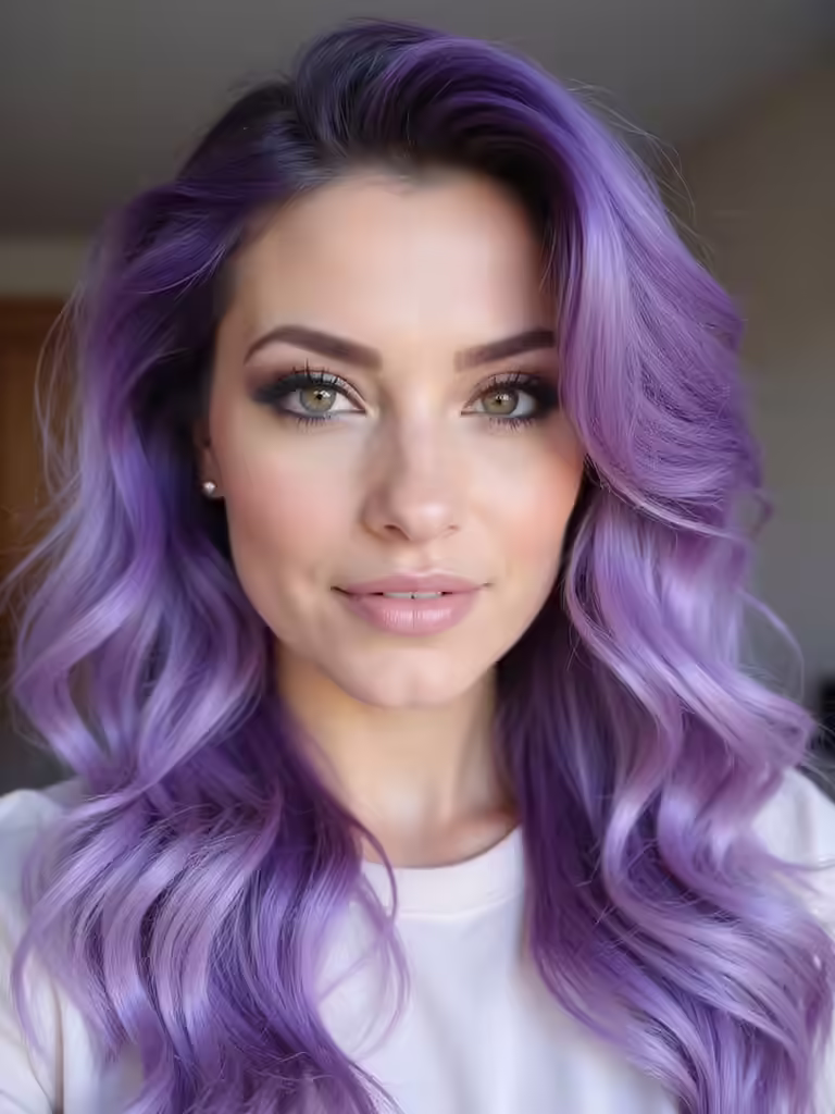 purple hair as rebellion