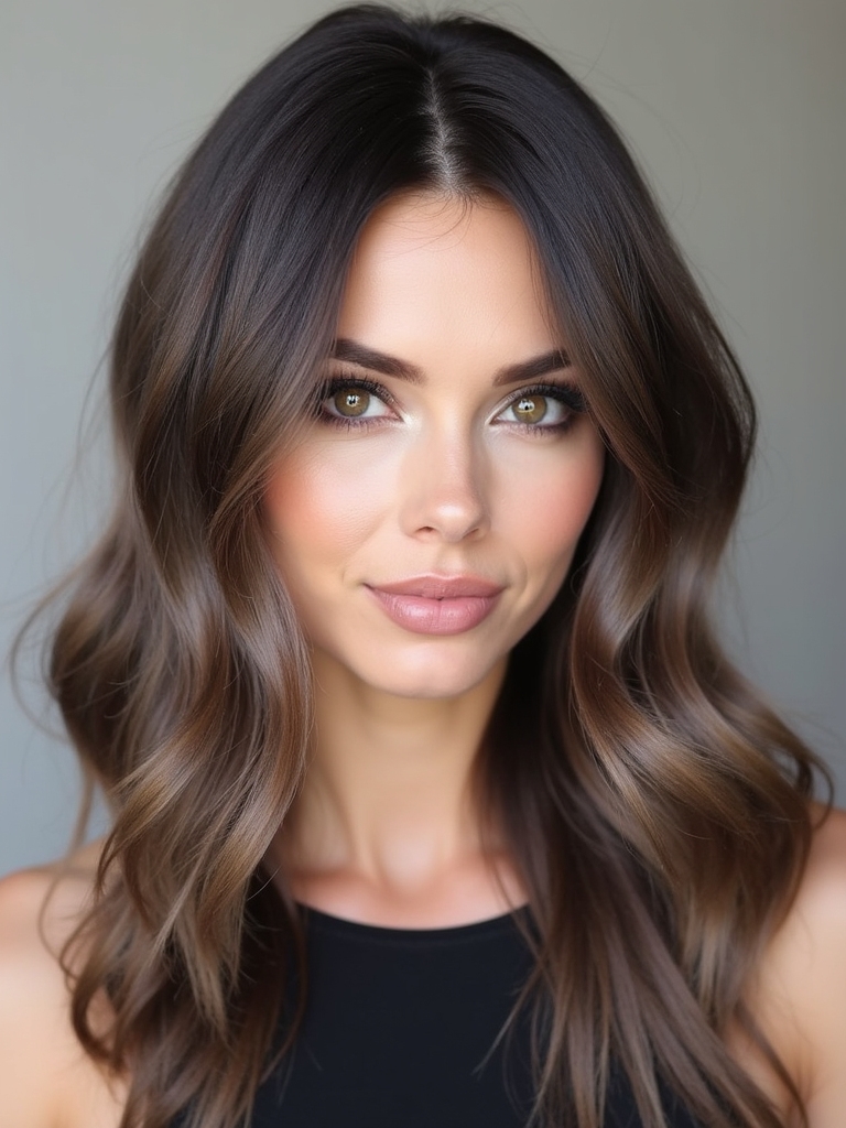 refreshing ash brown hair