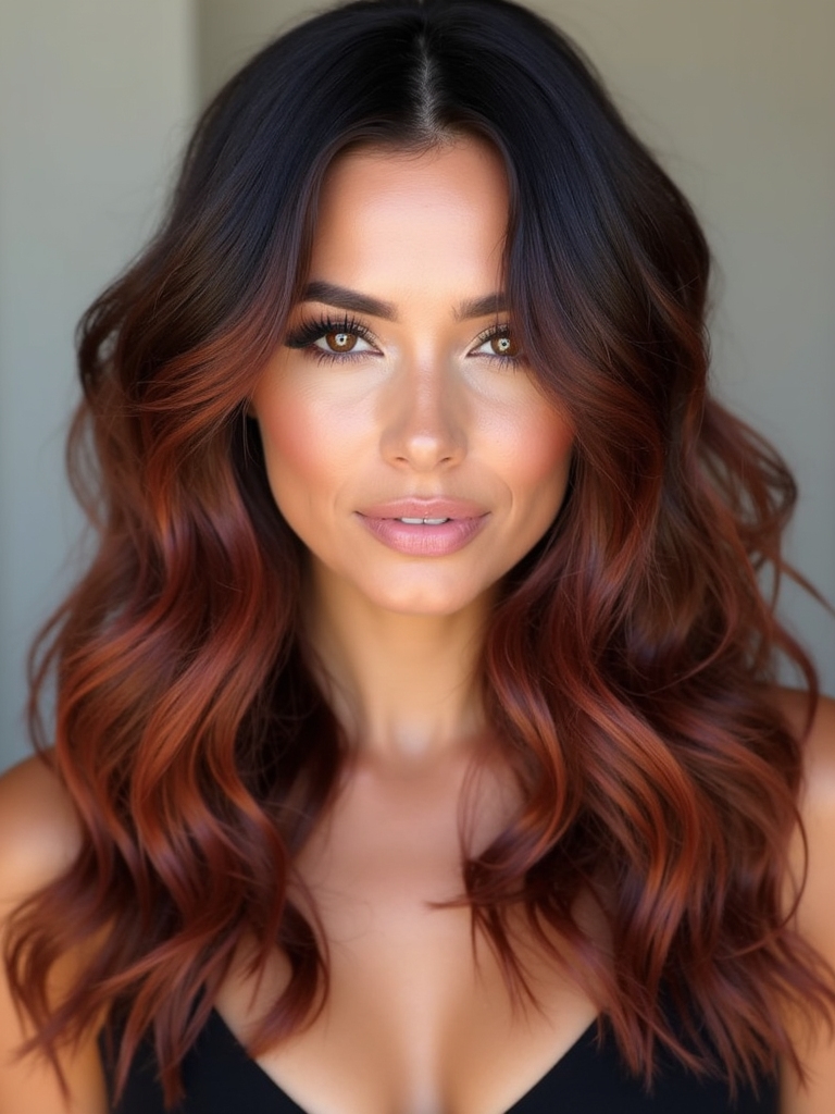 rich chocolate red hair