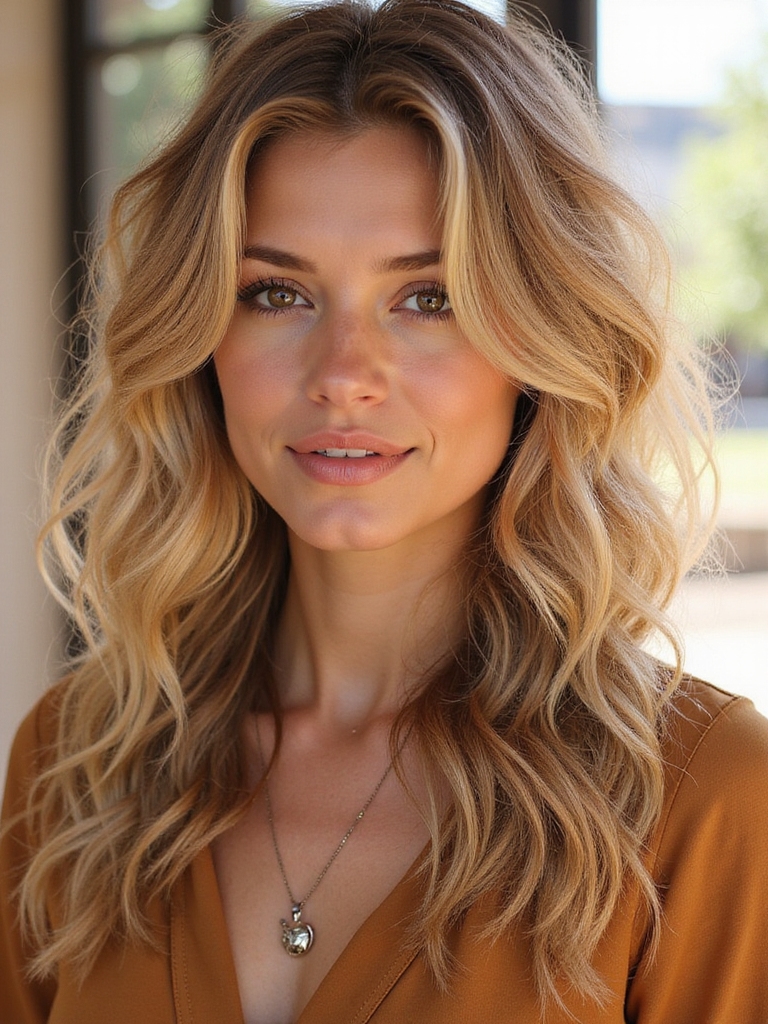 rugged voluminous rancher curls