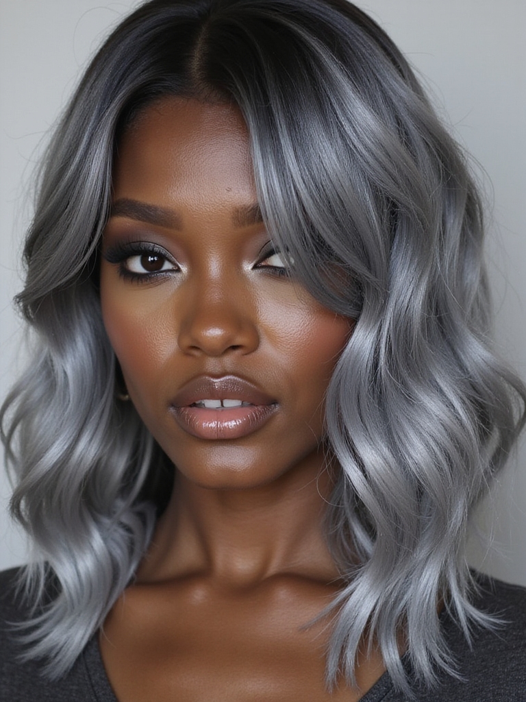 silver hair creative evolution