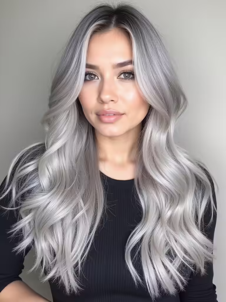 silvery ash hair maintenance