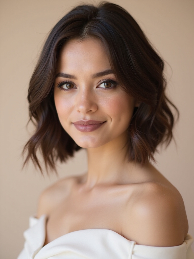 sleek bob modern minimalism