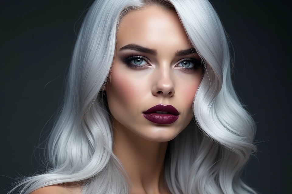 sleek modern bold silver