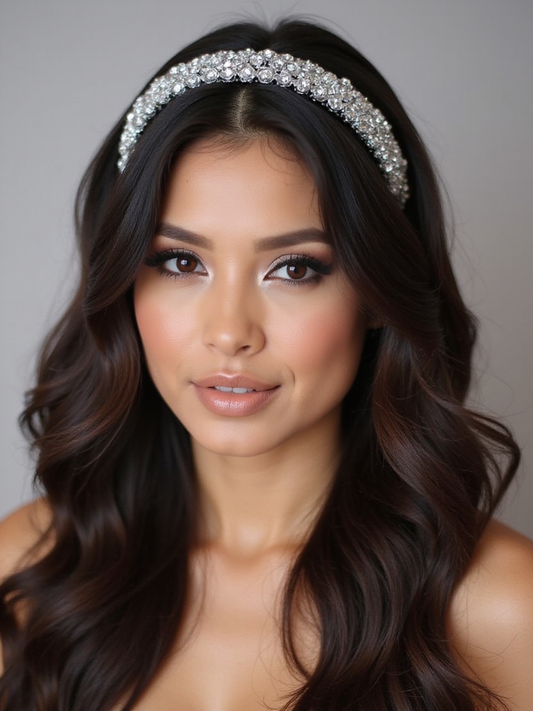 sleek versatile metallic hairbands
