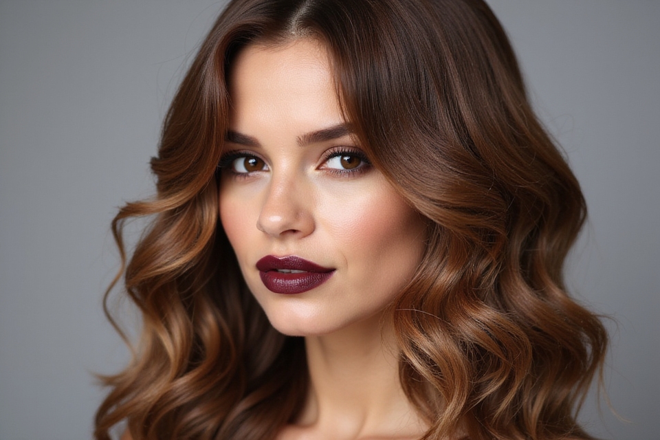 styled shoulder length hairstyles