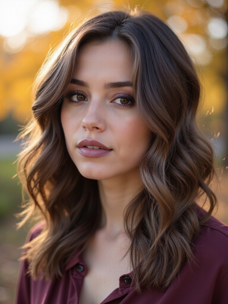 stylish cool toned hair color