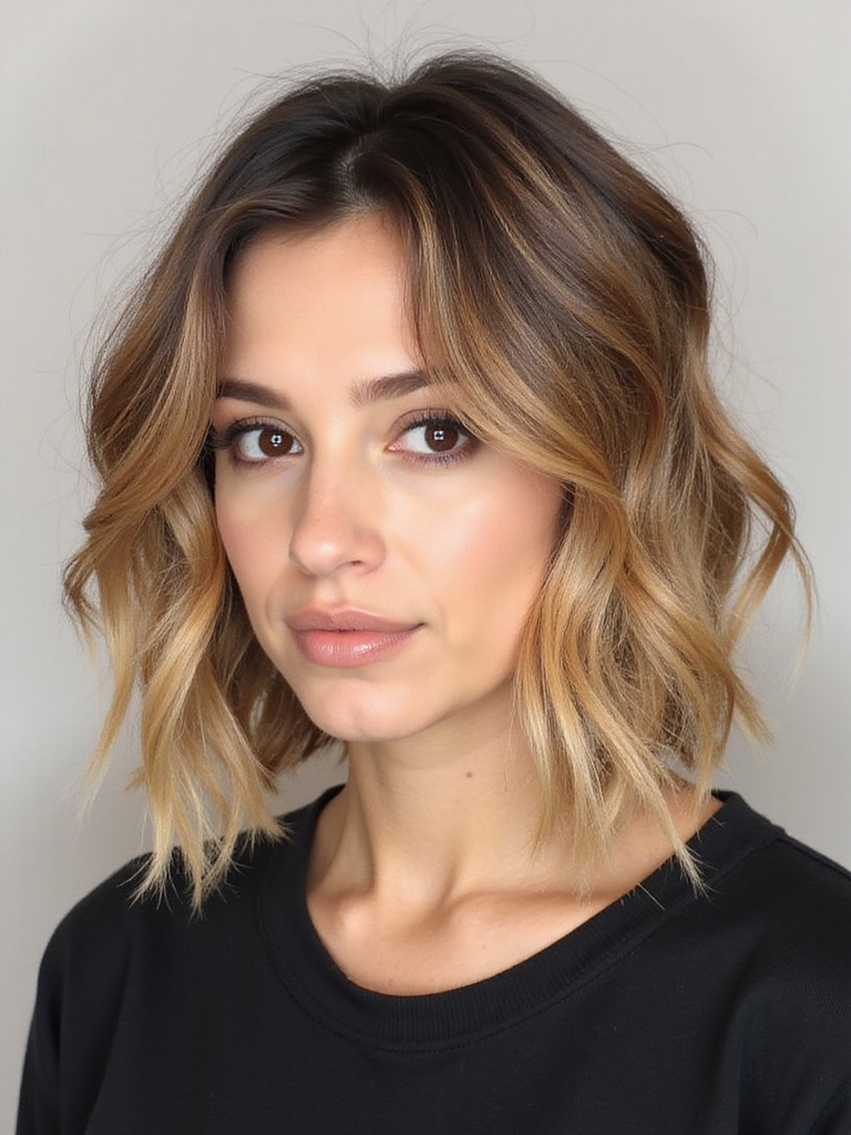 stylish low maintenance hairstyle choice