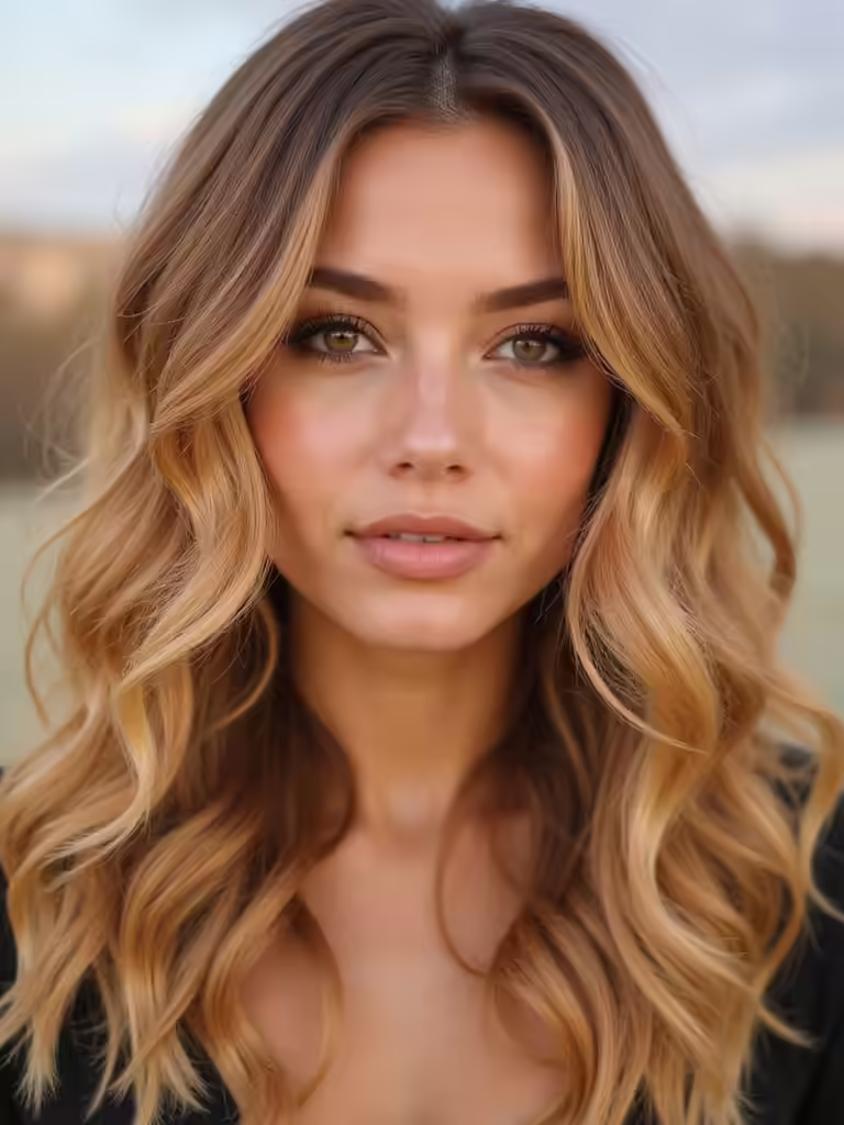 sunshine inspired golden hair