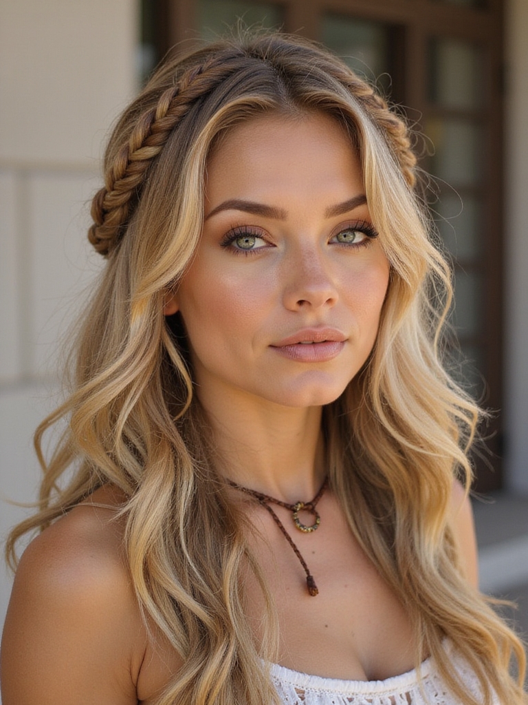 timeless braided updo chic