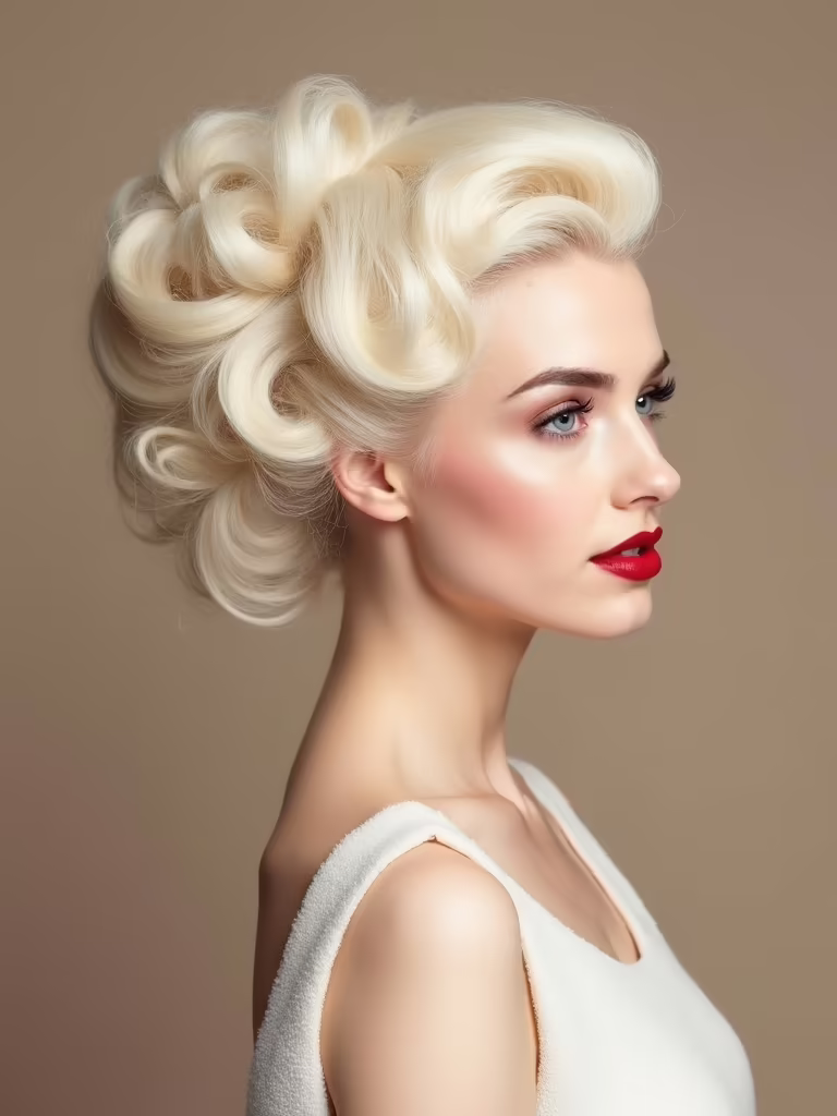 timeless elegance through hairstyle