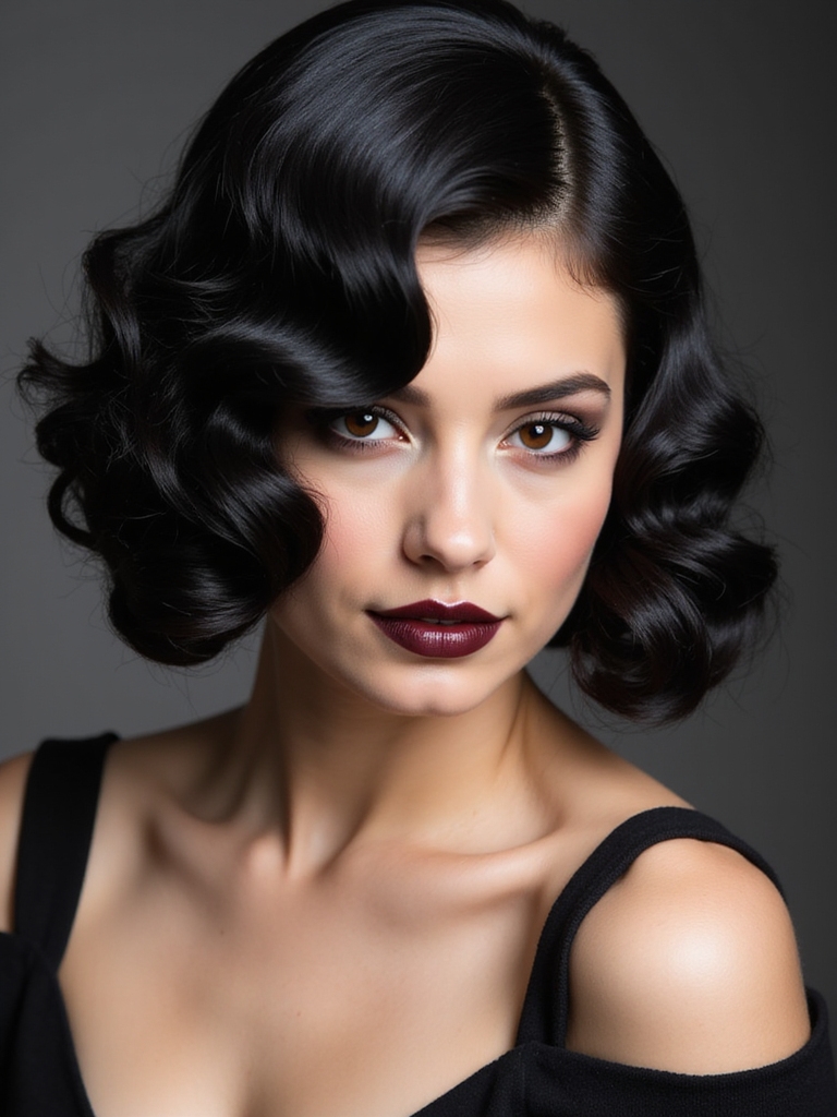 timeless elegance with finger waves