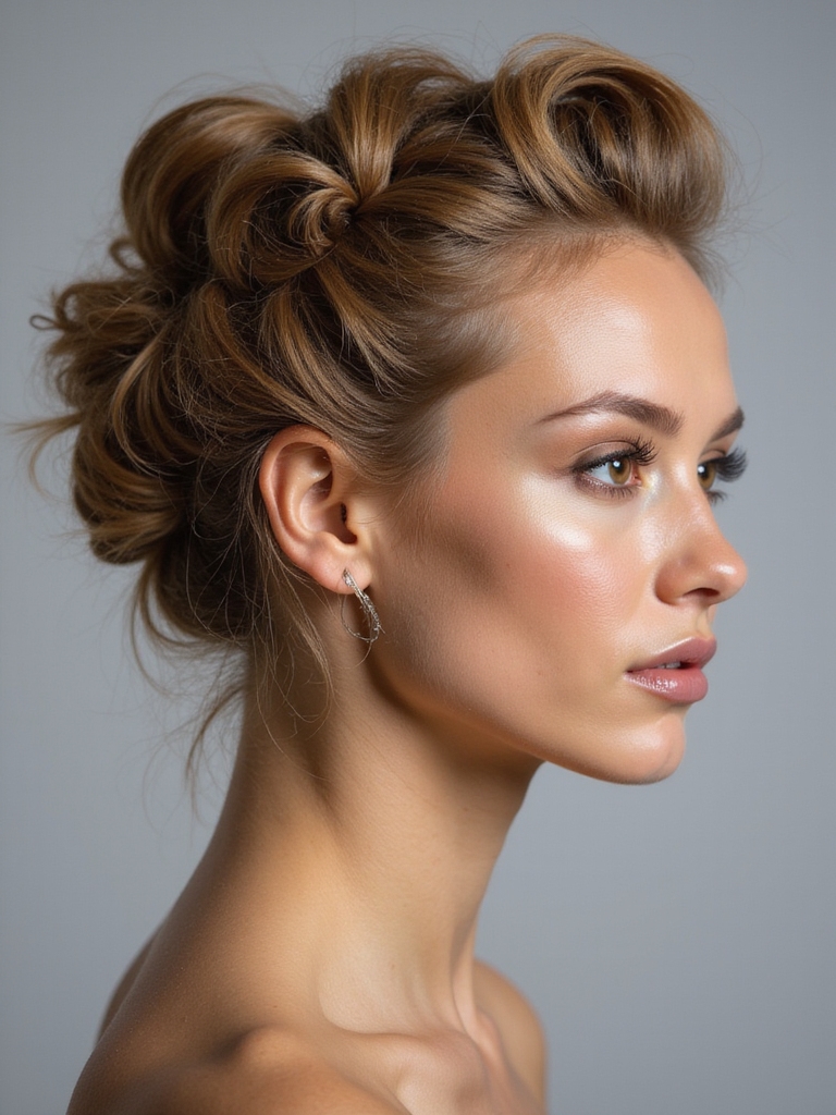timeless elegance with updo
