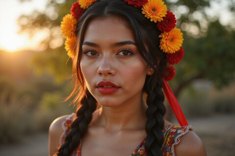 traditional mexican hairstyle inspiration