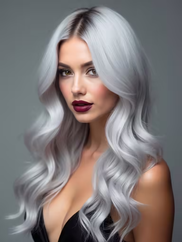 transition to grey hair