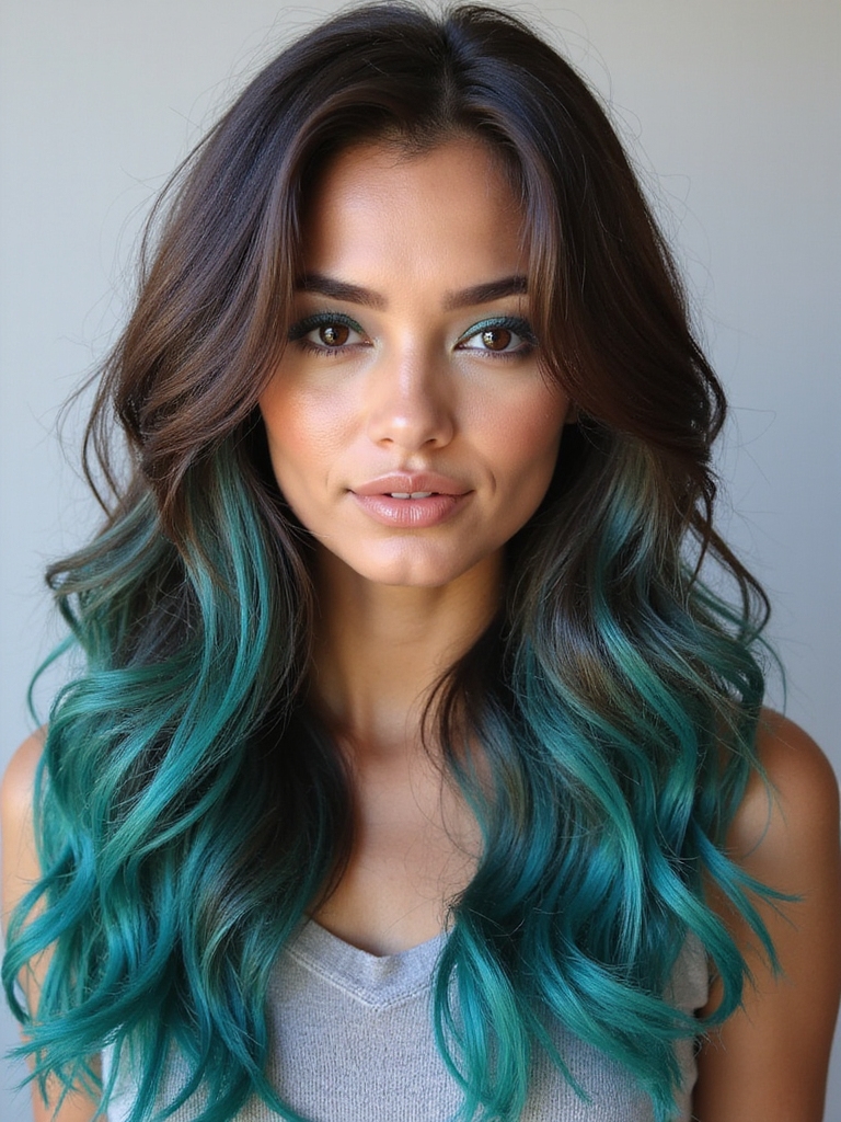 turquoise ocean hair bliss