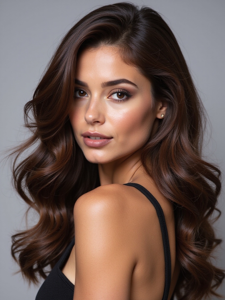 upside down blow dry technique