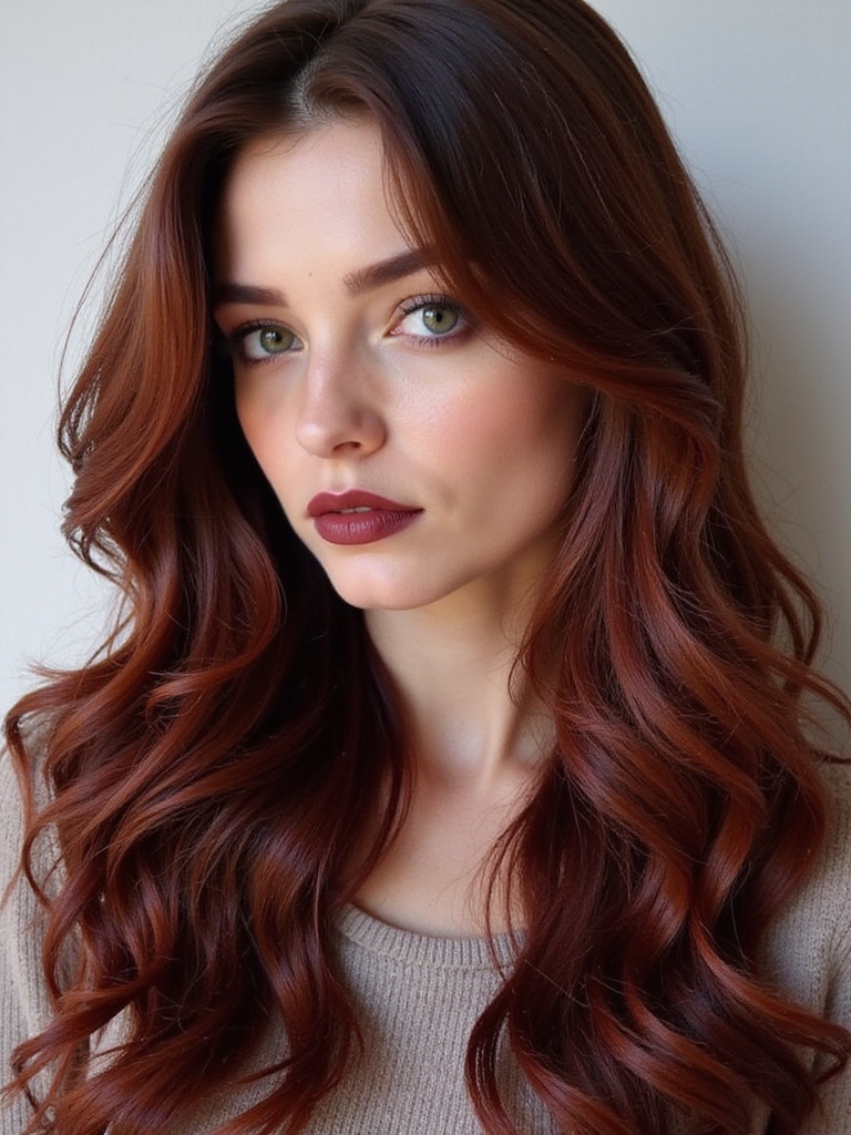 versatile cherry brown hue