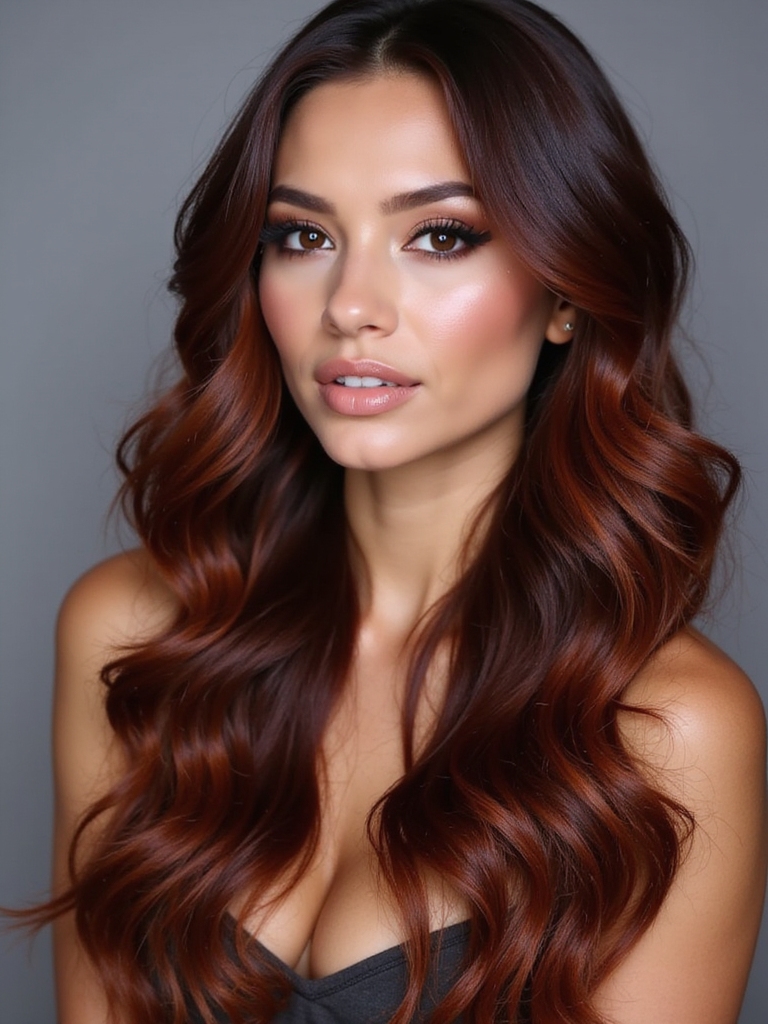 versatile elegant deep mahogany