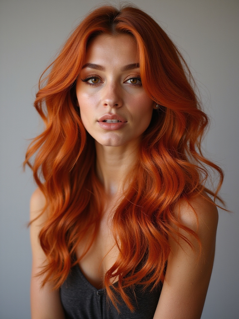 vibrant autumn orange appeal
