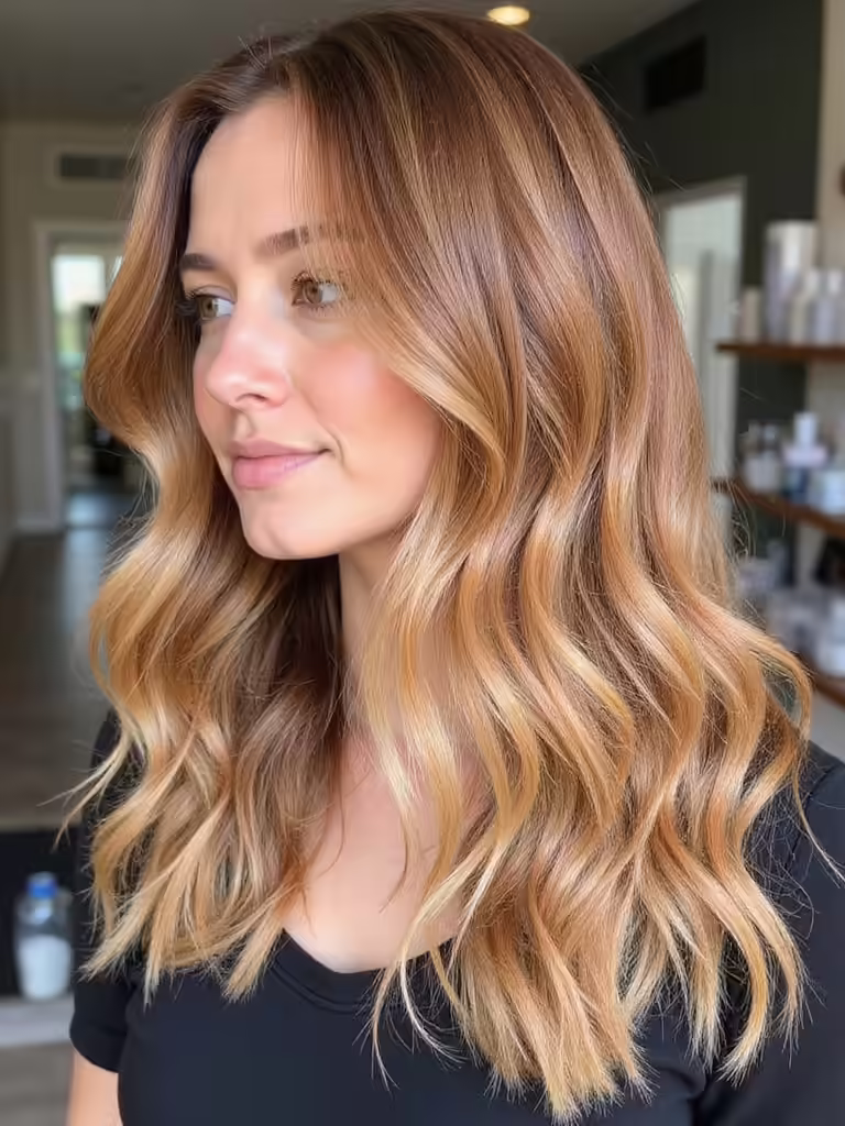 vibrant caramel hair care