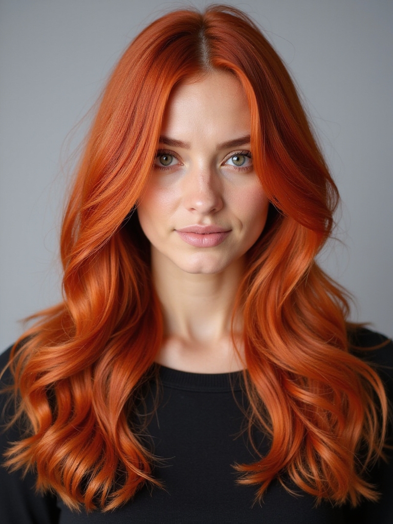 vibrant long lasting orange shades