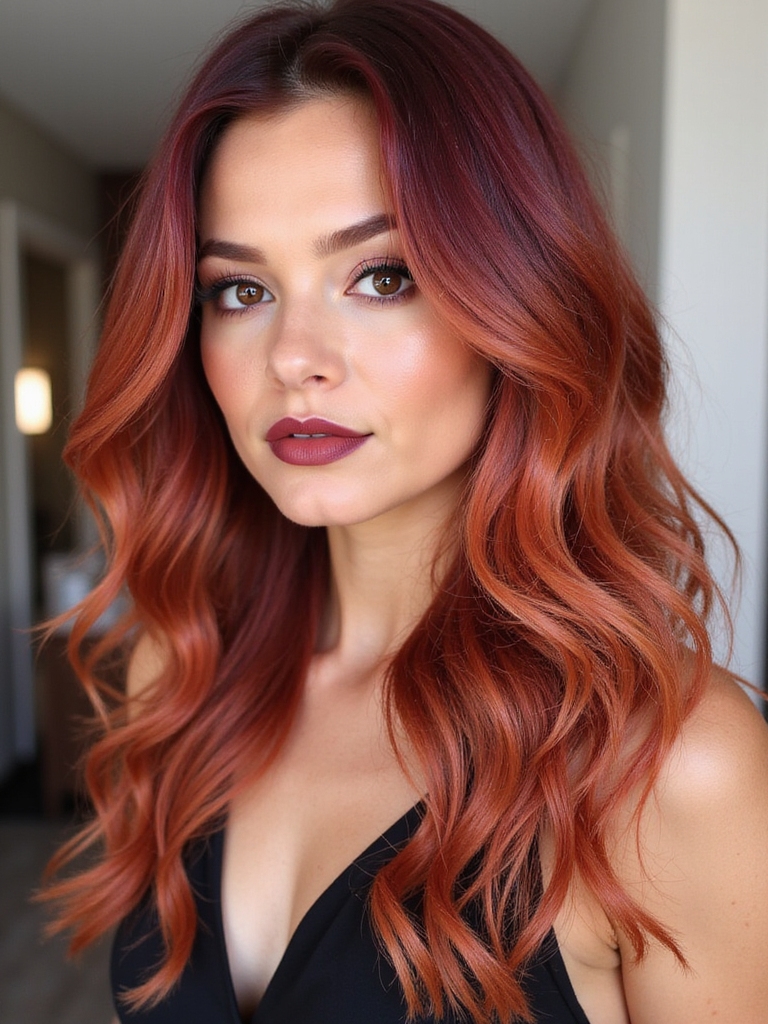 vibrant red hair maintenance