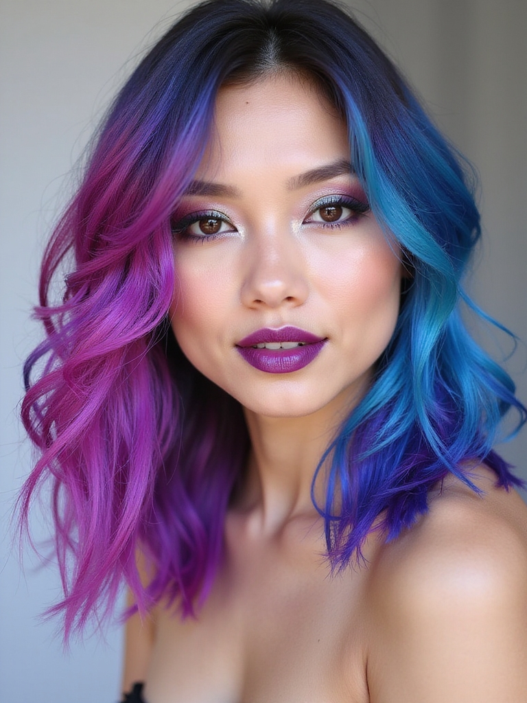 vibrant spectrum hair transformation