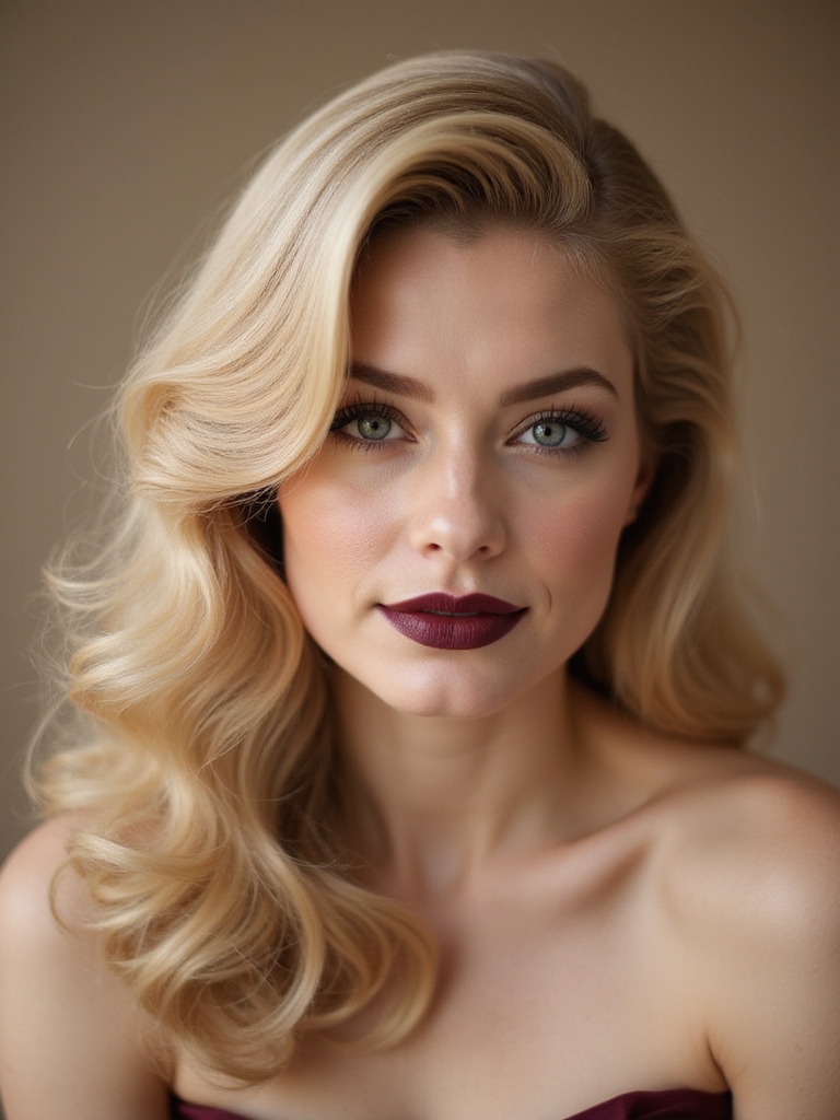 vintage waves for glamour
