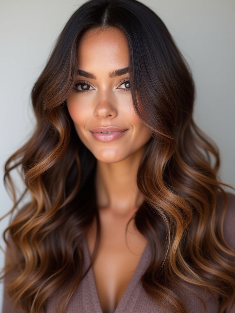 warm brunette hair benefits