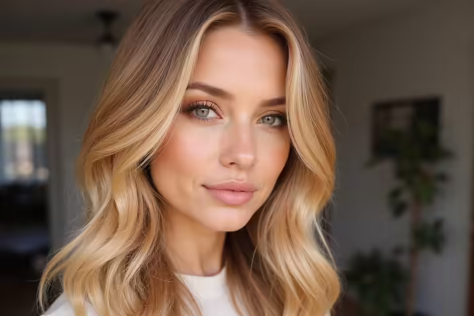 warm soft fall blonde