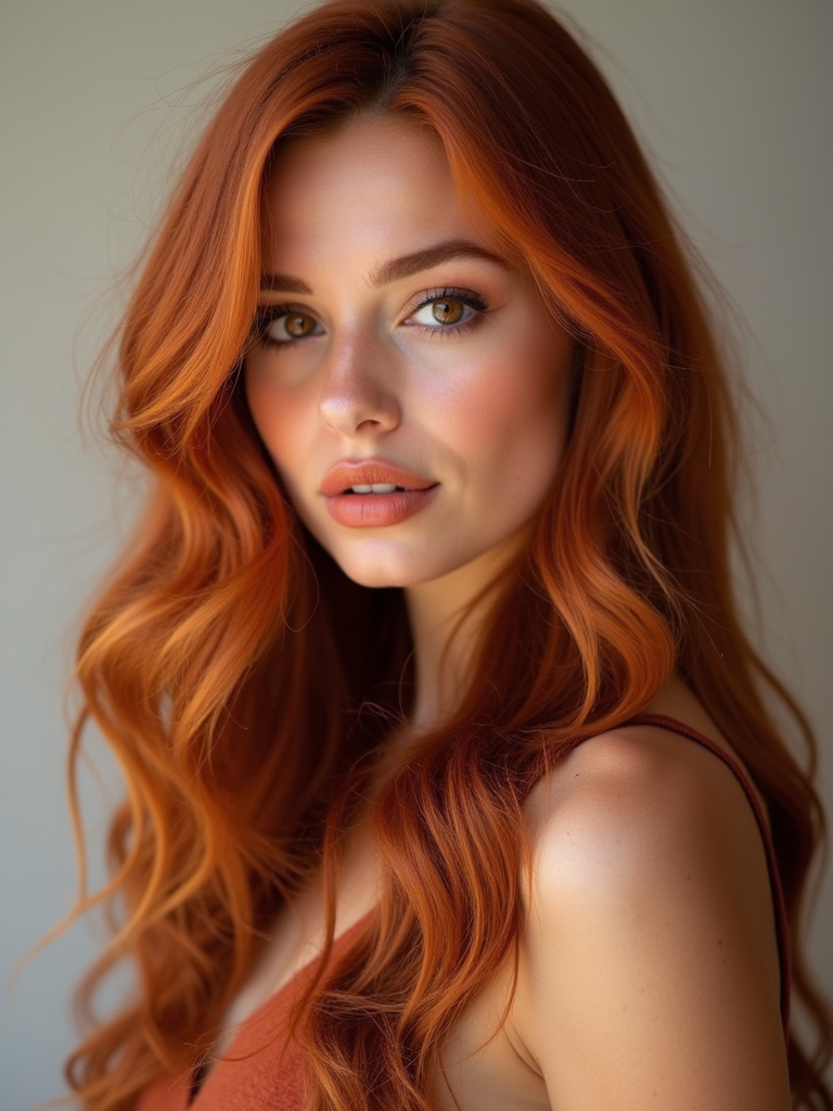 warm sunlit canyon hues