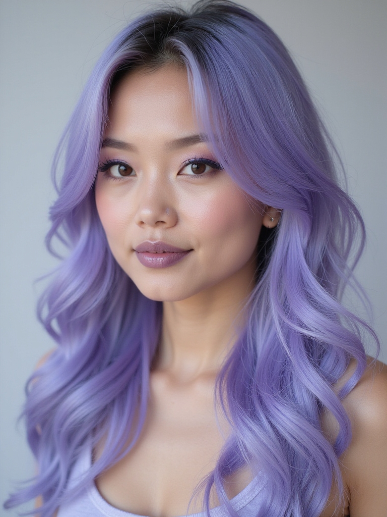 whimsical serenity in periwinkle