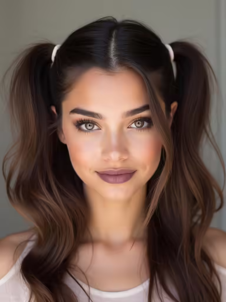 zigzag pigtails for impact