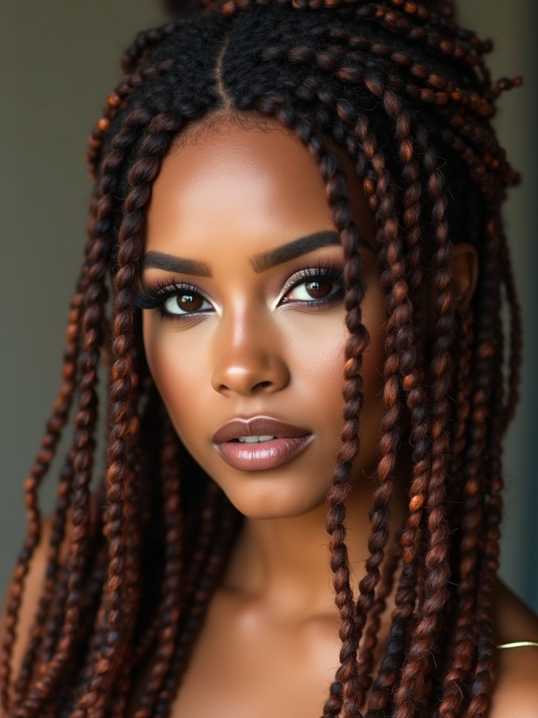 bohemian twisted bridal locs