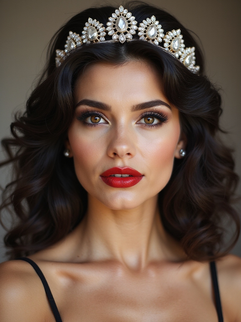 bold oversized gemstone tiaras