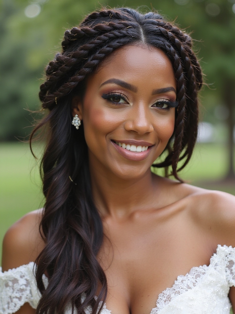 braided wedding styles inspiration