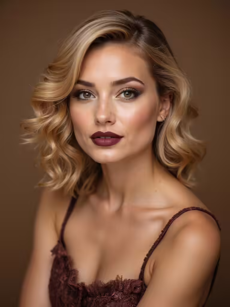 bridal hair for getting ready