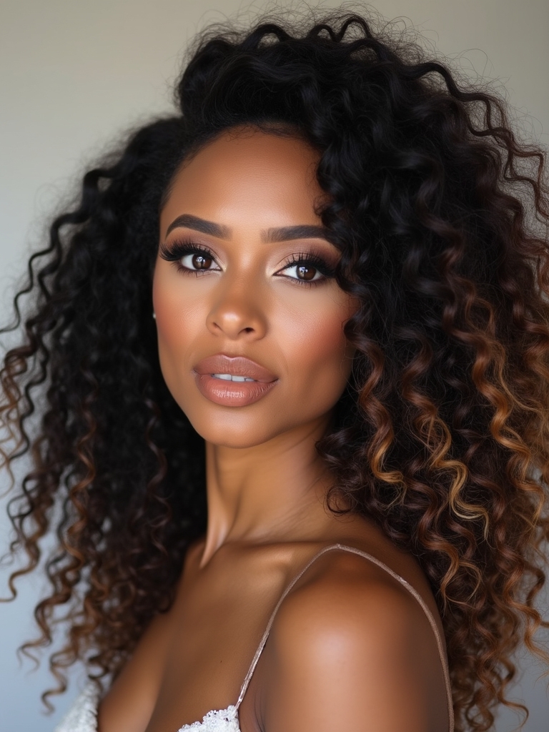 bridal natural texture styles