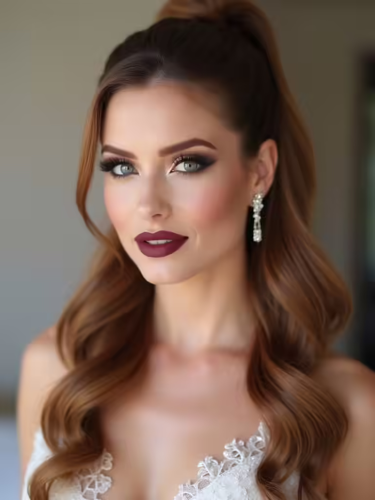 bridesmaids preferred wedding ponytails