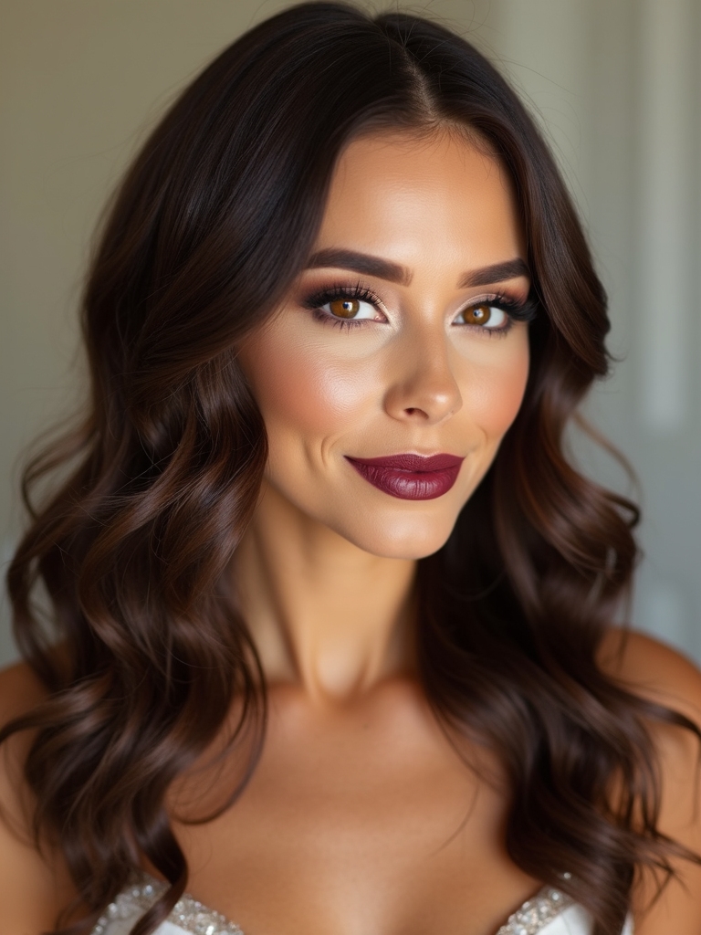brunette haircare pre wedding routine