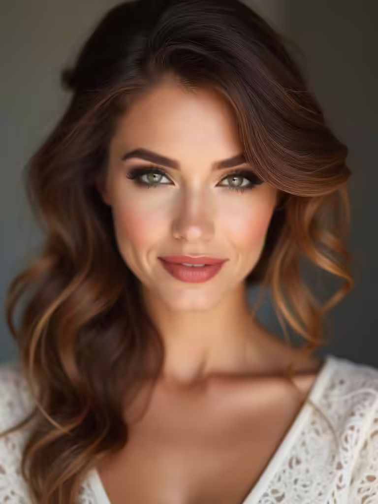 chic engagement hairstyle ideas