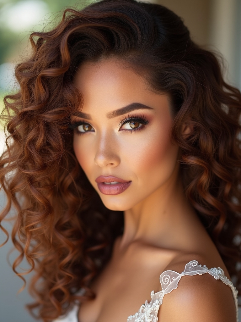 curl pattern and finish
