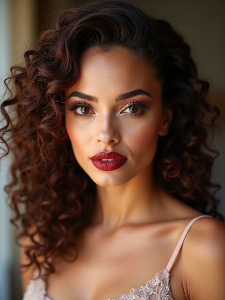 curls that complement ceremony