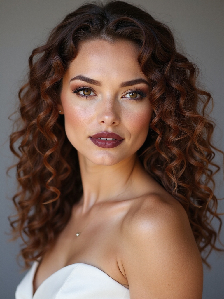 curly bridesmaids favorite hairstyles