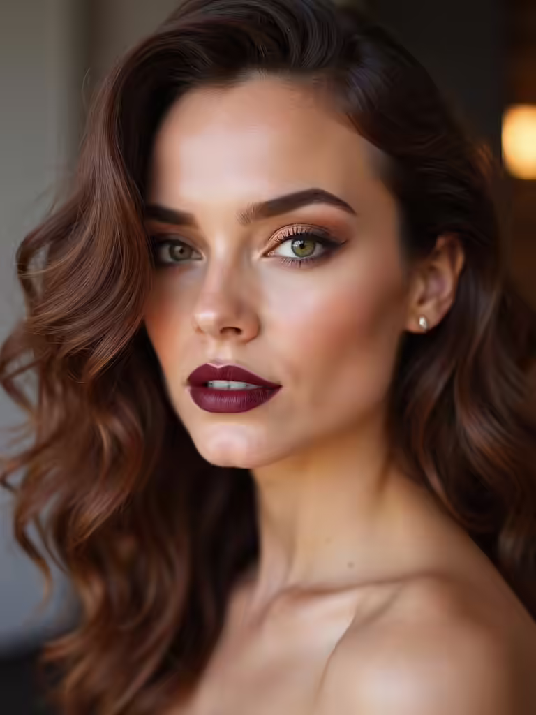 deep side romantic bouncy curls