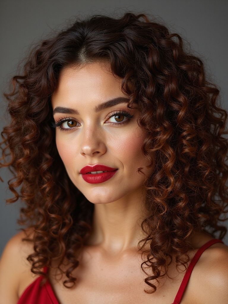 define ringlets with gel