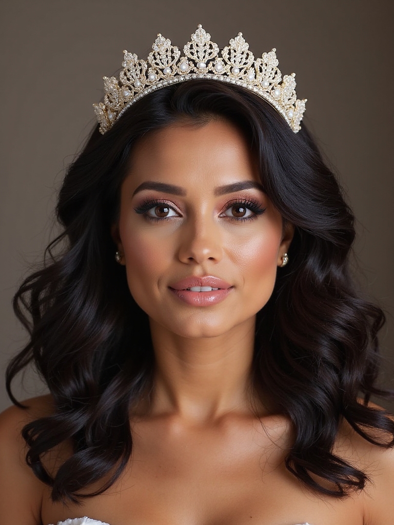 delicate jeweled regal sparkle