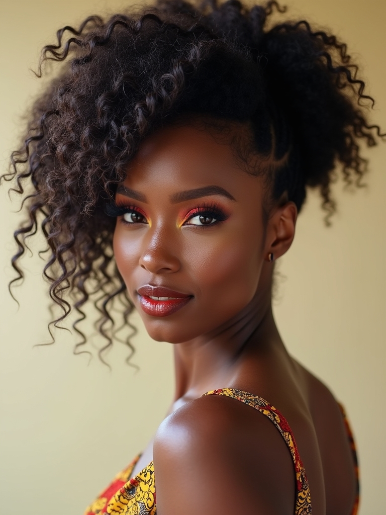 east african bridal hair styles