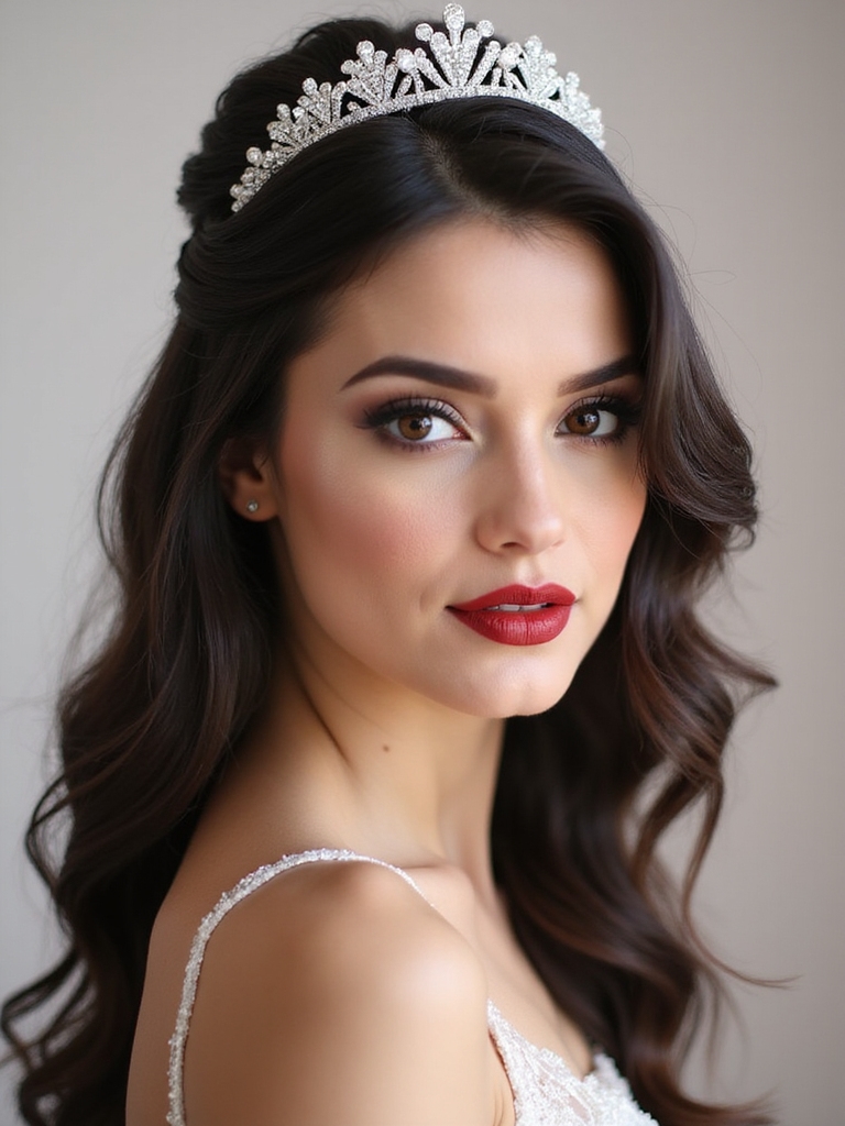 edgy modern gemstone tiara designs